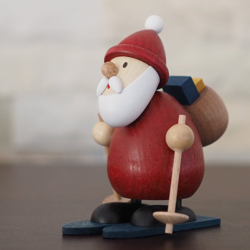 Weihnachtsmann Collectibles - Santa Skiing